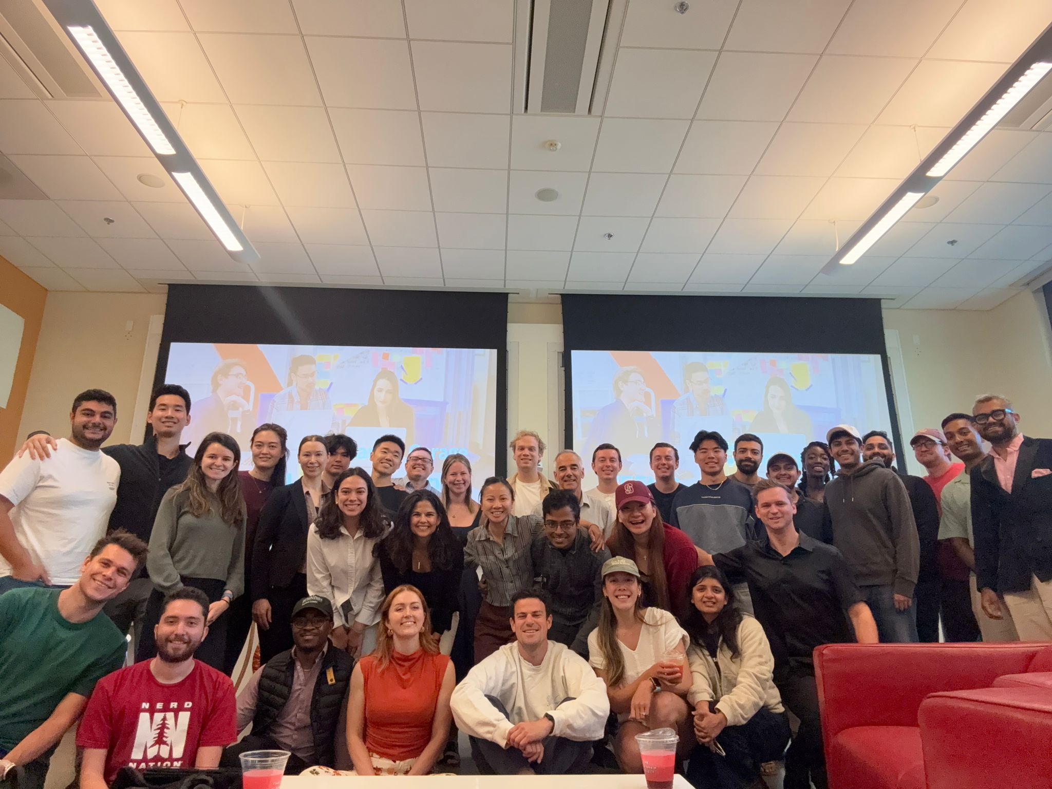 Startup Garage Spring 2025 class at Stanford